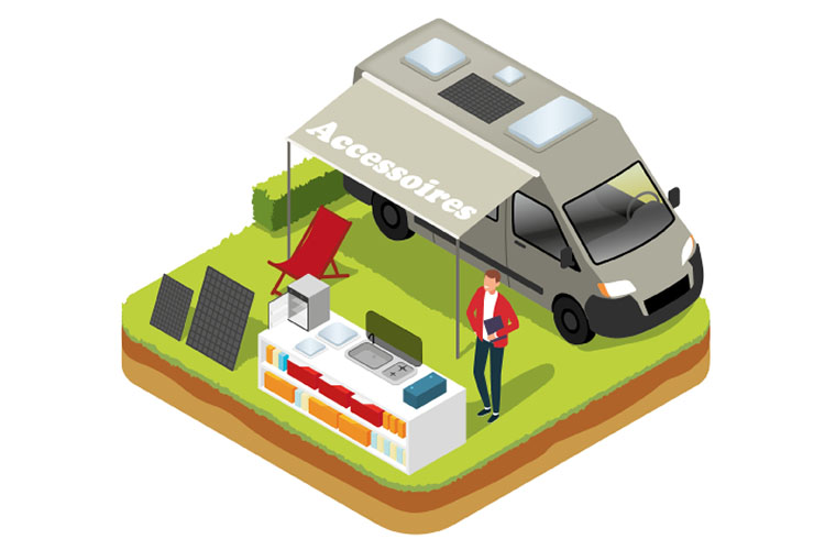 Camper Van Week-End : les accessoires et équipements