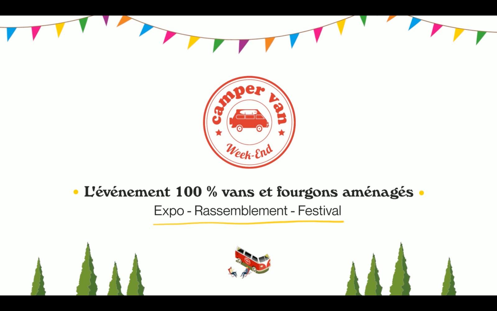 [VIDEO] Tout savoir sur le Camper Van Week-End en 1 minute chrono !