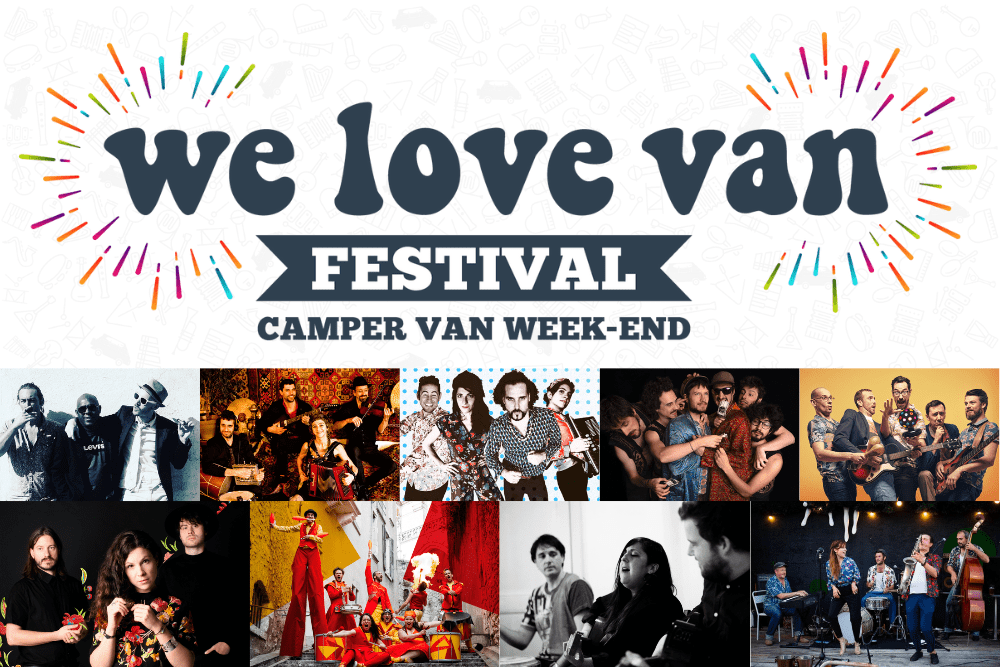 Festival We Love Van : 3 jours de musique live au Camper Van Week-End