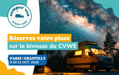 Réservez votre place sur le bivouac du Camper Van Week-End !