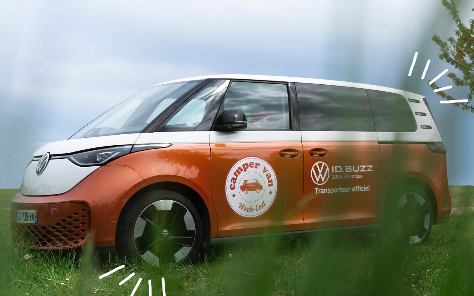 L’ID. Buzz de Volkswagen vous dépose au Camper Van Week-End !