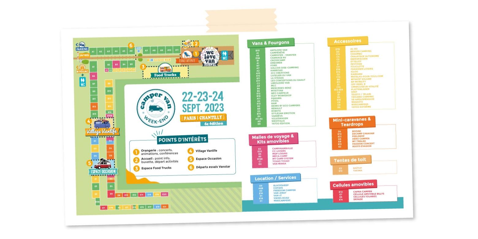 Préparez votre venue en téléchargeant le plan du Village Exposants Préparez votre venue en téléchargeant le plan du Village Exposants