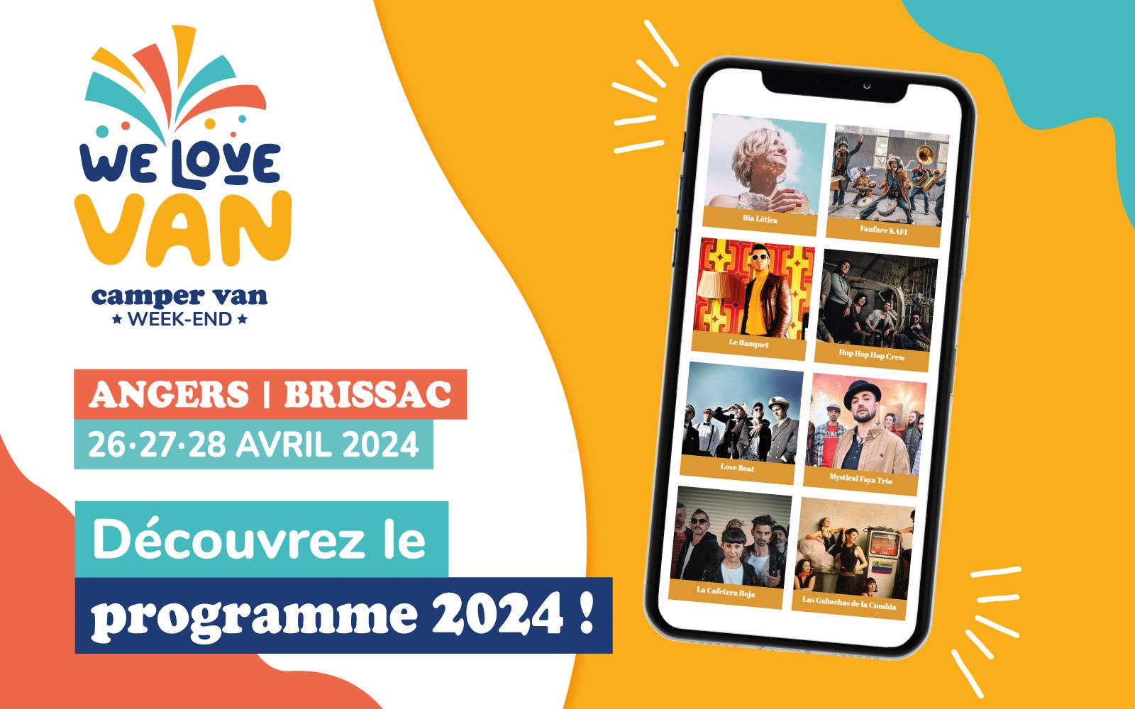 We Love Van Angers-Brissac 2024, une programmation haute en couleurs