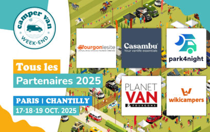 Zoom sur les partenaires du Camper Van Week-End