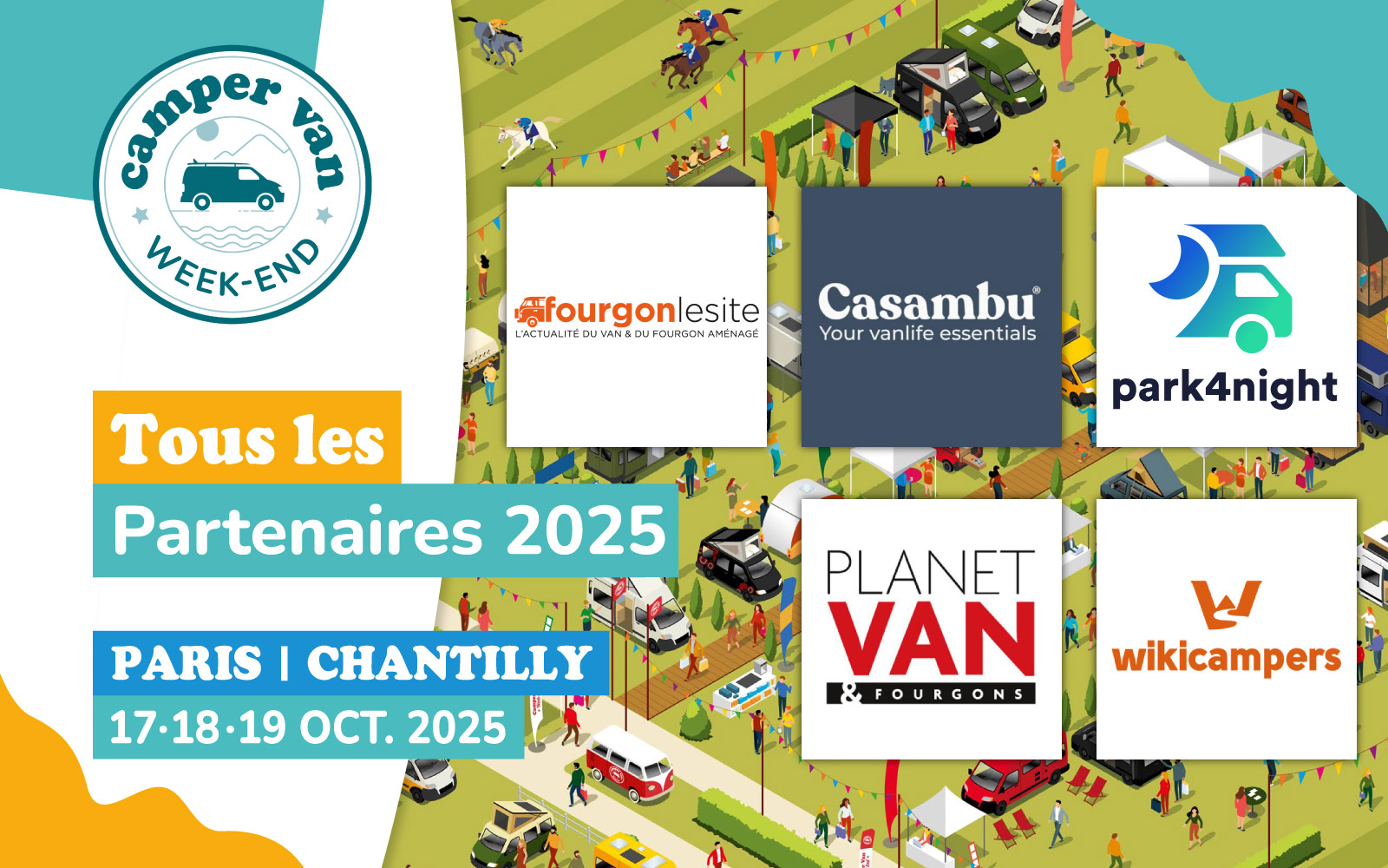 Zoom sur les partenaires du Camper Van Week-End Zoom sur les partenaires du Camper Van Week-End