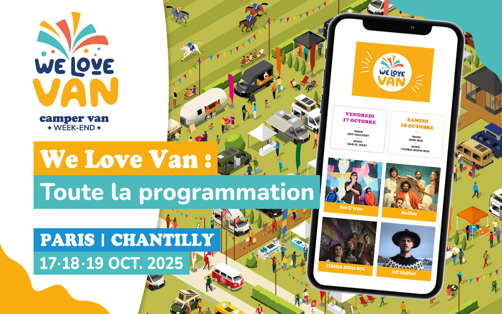 We Love Van Paris-Chantilly 2025 – Découvrez la programmation We Love Van Paris-Chantilly 2025 – Découvrez la programmation