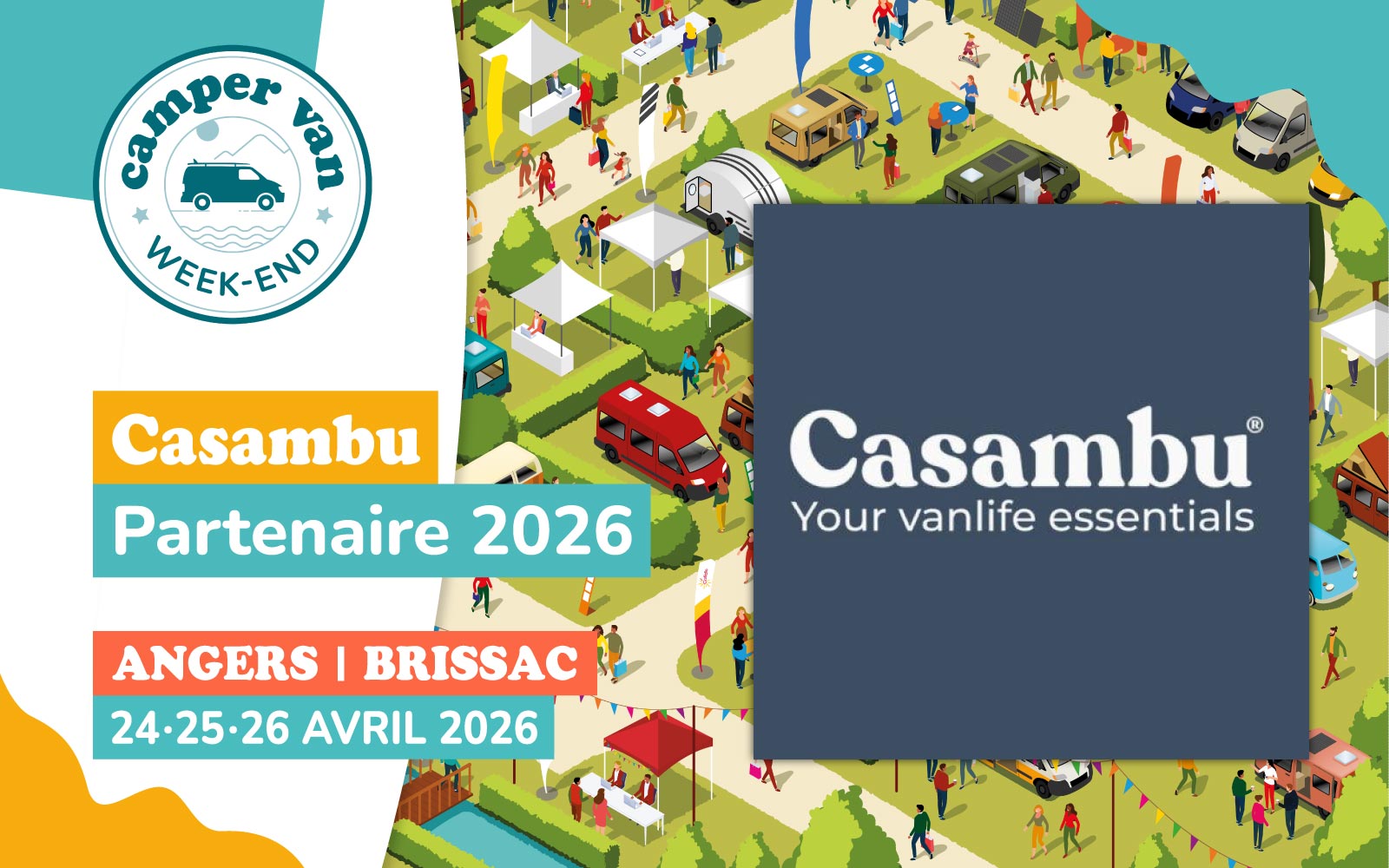 Zoom sur Casambu, partenaire du Camper Van Week-End