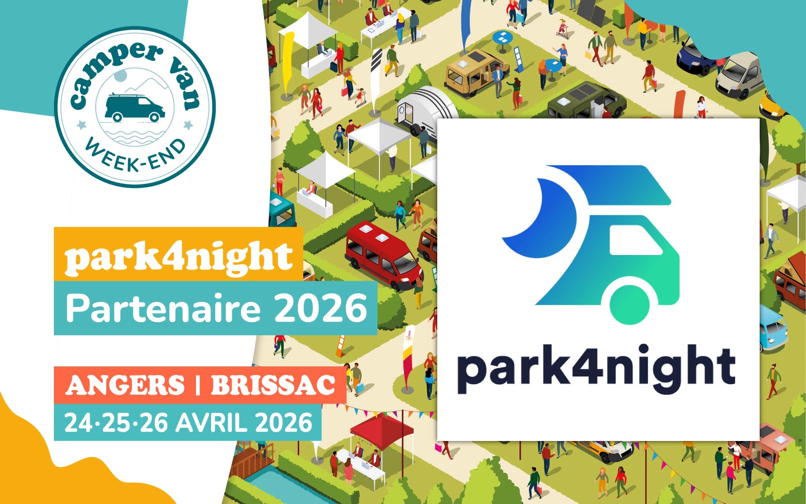 Zoom sur Park4Night, partenaire du Camper Van Week-End Zoom sur Park4Night, partenaire du Camper Van Week-End