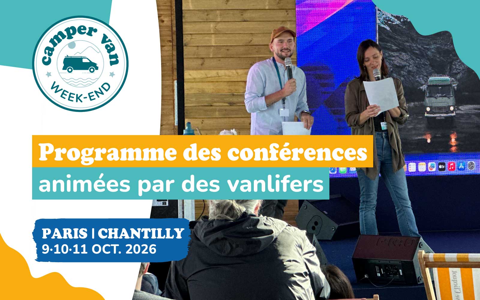 Chantilly 2026 : programme des conférences