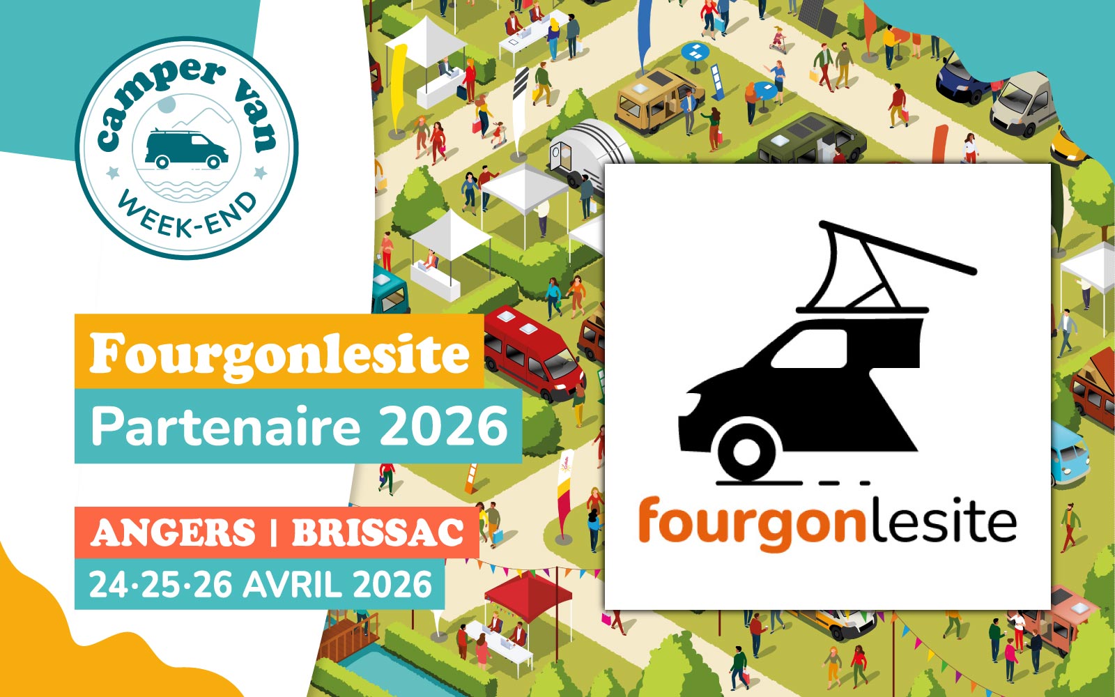 Zoom sur Fourgonlesite, partenaire du Camper Van Week-End