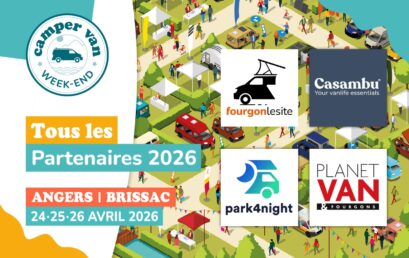 Zoom sur les partenaires du Camper Van Week-End