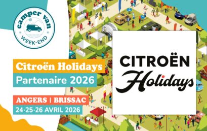 Zoom sur Citroën Holidays, partenaire du Camper Van Week-End