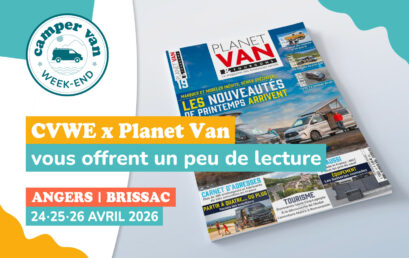 Camper Van Week-End et Planet Van & Fourgons vous offrent un peu de lecture !