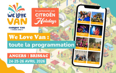We Love Van Angers-Brissac 2026 – Toute la programmation