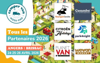 Zoom sur les partenaires du Camper Van Week-End