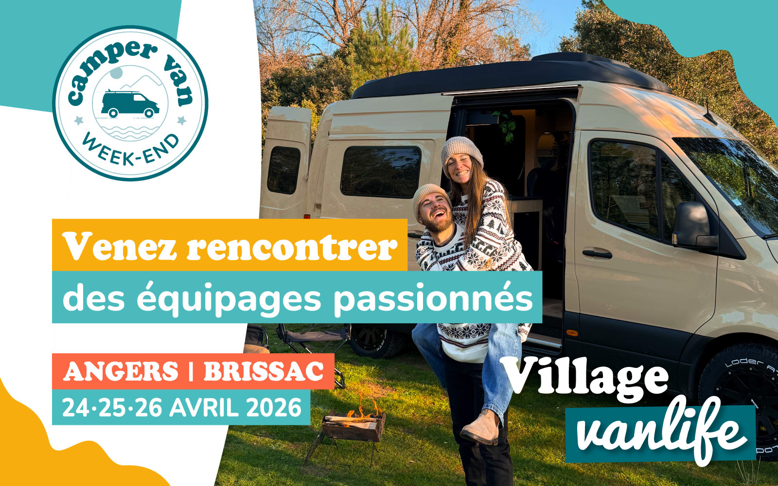 Village Vanlife : venez rencontrer des équipages passionnés
