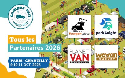 Zoom sur les partenaires du Camper Van Week-End