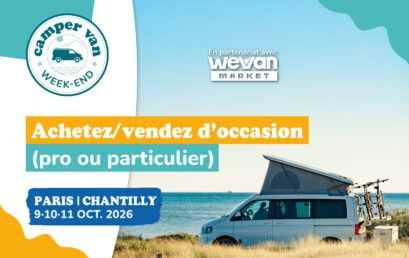 Au Camper Van Week-End, achetez/vendez votre van ou votre fourgon (pro et particulier)